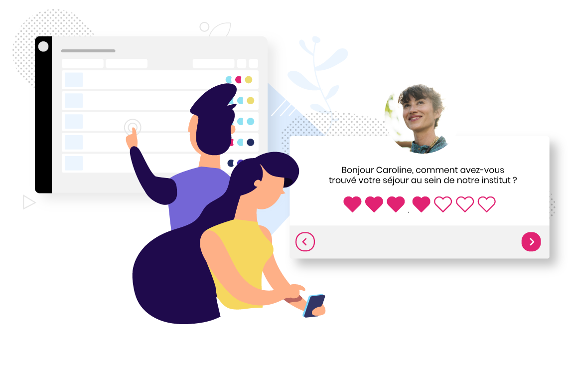 Une interface conçue pour répondre à vos besoins et à ceux de vos clients.