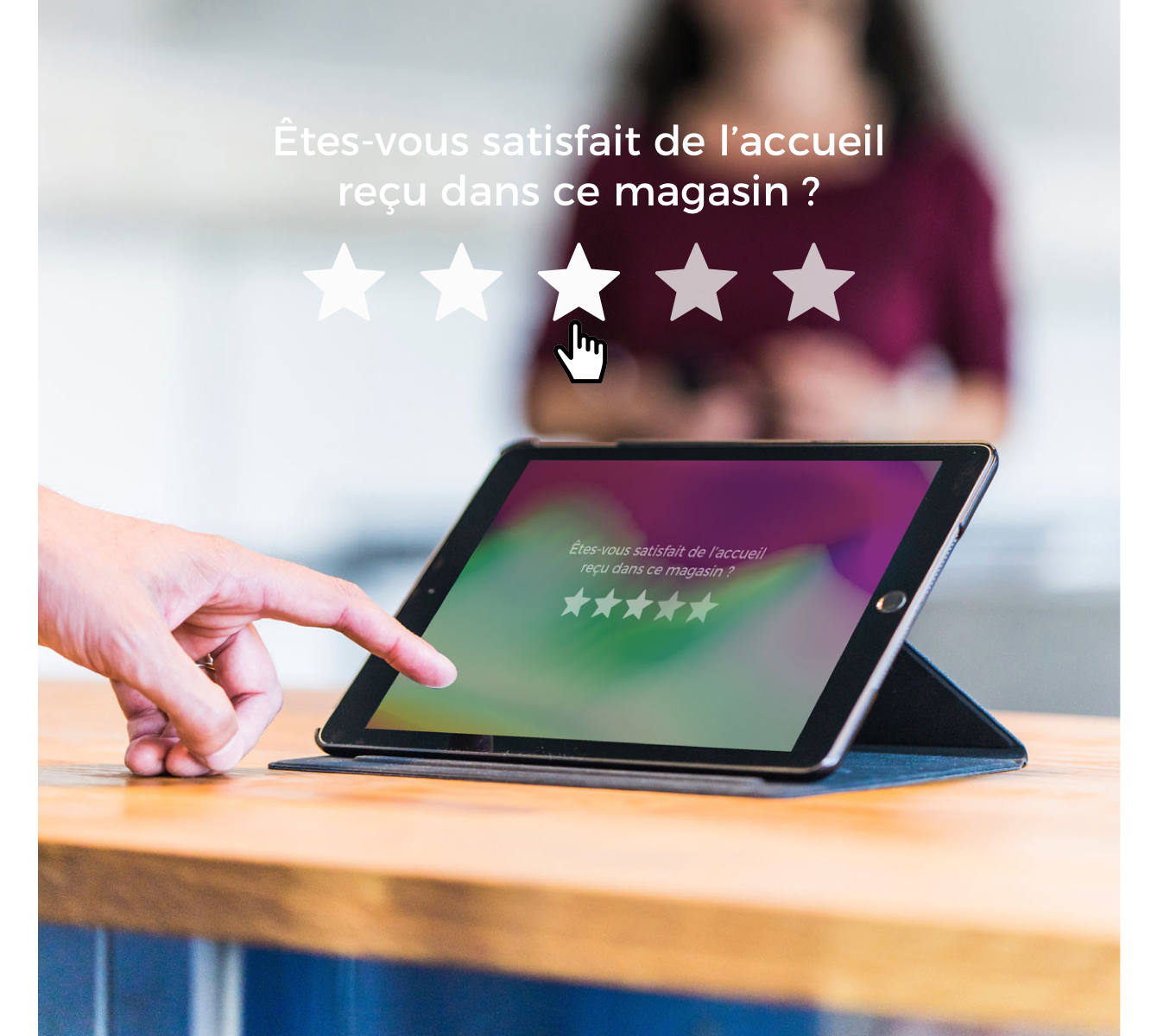 Posez des questions sur le lieu de vente